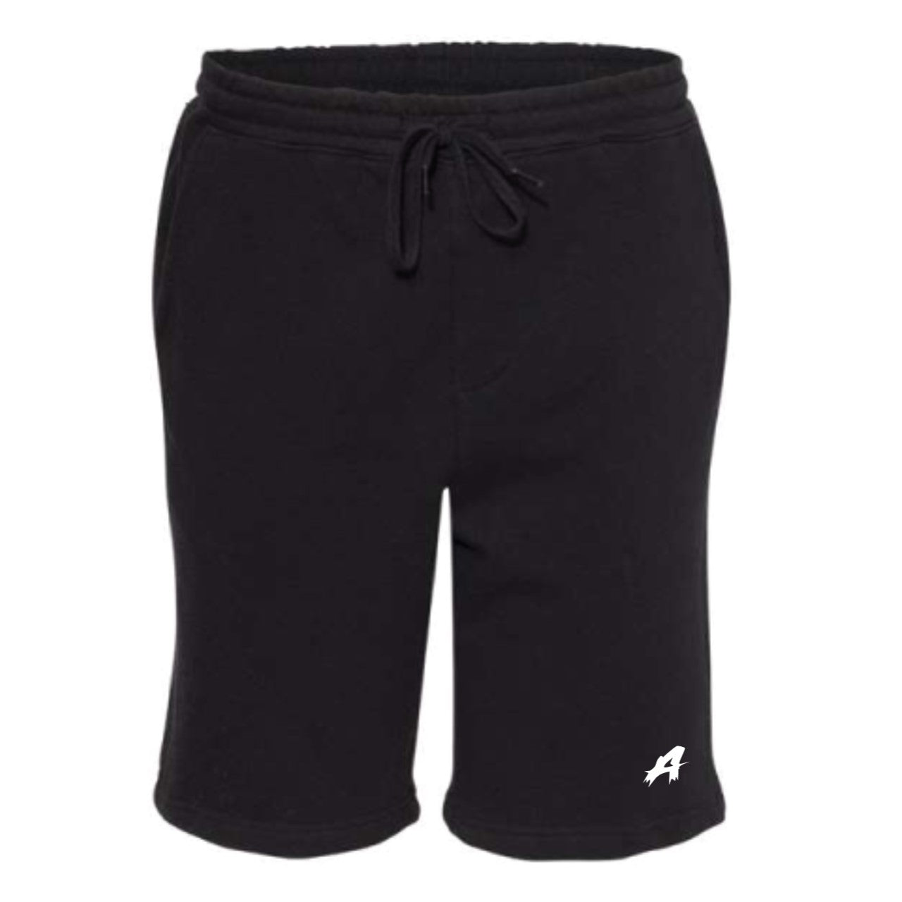 Embroidered Aspect Fleece Shorts